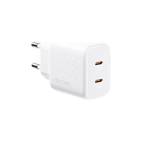 SGS 35W USB-C PD GaN-Heimladegerät mit USB-A, Weiß