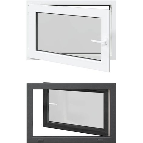 Kipp- und Drehfenster für den Keller RISOR 90 x 50 cm vidaXL