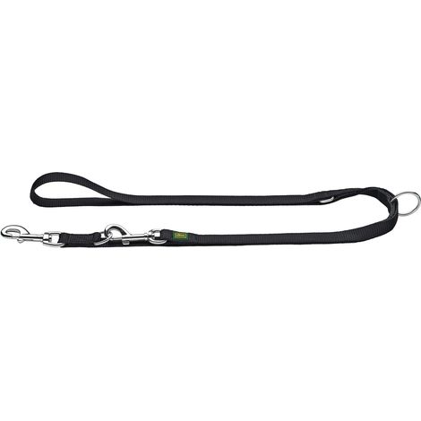 Verst. Führleine 25/200 Nylon schwarz