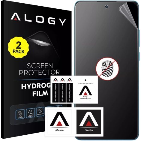 2x Alogy HydroSkin Matte Pro™ Hydrogel-Displayschutzfolie für OnePlus Nord CE4 Lite „KEINE Fingerabdrücke“ (1/5)
