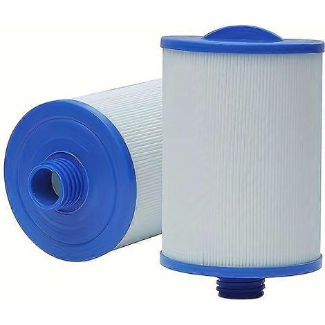 Nuevo juego de 2 filtros de repuesto de alto rendimiento para spa - Compatible con UNICEL 6CH-940, PWW50P3, Filbur FC-0359 - Rosca gruesa de 1 1/2", de rosca (1/5)