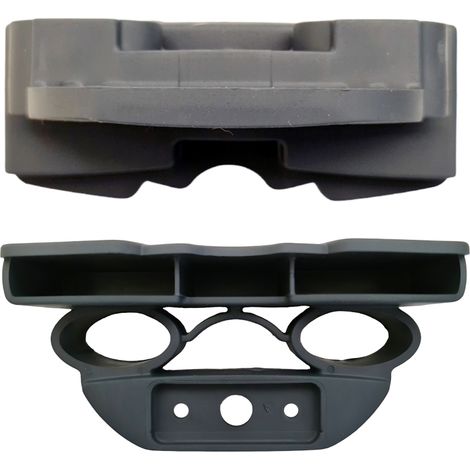 lot de 10 embouts suspendus bi-lattes 38mm a visser ou a agrafer avec vis SCM Créations (1/5)