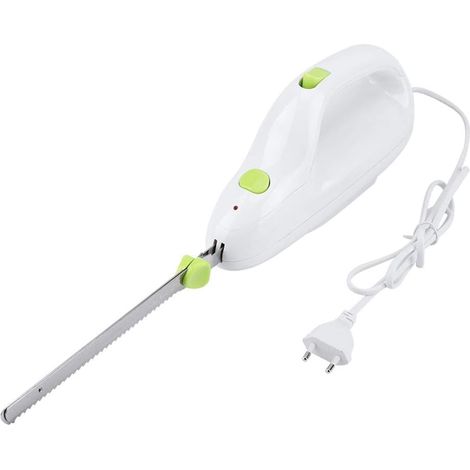 Electric Meat Knife, Electric Frozen Meat Bread Knife with Powerful 110W Motor and Double Switch Meat Slicer for Cutting Cheese (1/5)