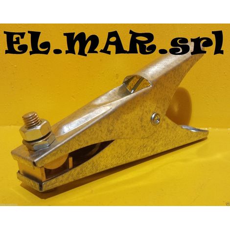 Morsetto di massa x saldare pinza x saldatrice professionale  200 A