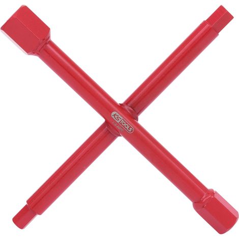 KS-Tools Chiave a croce p.impianti sanitari,7funzioni (1/4)