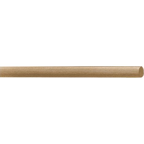 Varillas onduladas L.1m D.20mm madera de haya (Por 50)