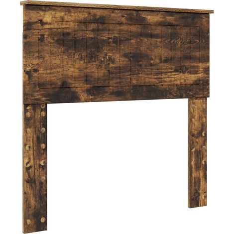 Maison Exclusive - Kopfteil Geräucherte Eiche Holzwerkstoff
