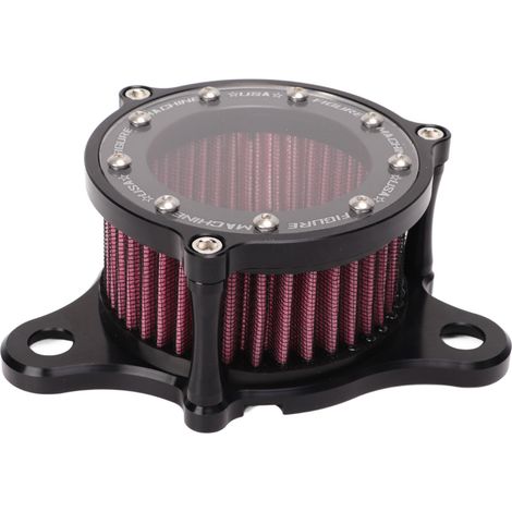 Pièce de rechange complète pour l'entrée d'air conique du filtre à air de la moto 883 Deluxe Hugger XLH883 XLH883 2004. (1/5)