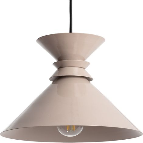 LED Pendelleuchte aus Metall Rattota Beige (1/5)