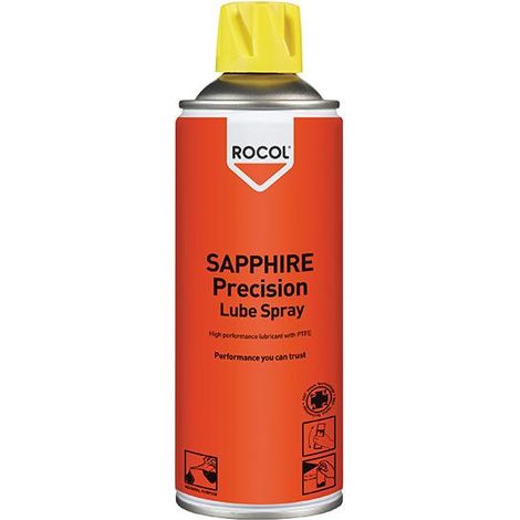 ROCOL SAPPHIRE Precision Lube Spray – High-Performance 400ml Spray for Metal Protection and Lubrication (1/3)