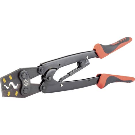 C.K T3676A Pince à sertir pour connecteurs de câbles non-isolés 6 à 25 mm² (1/4)