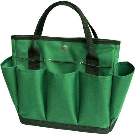 Kit de transporte para jardín, bolsa de almacenamiento de herramientas de jardinería de lona Oxford (1/5)