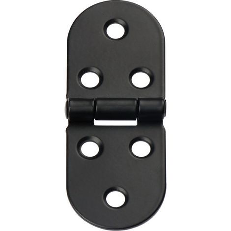 4 Pièces Charnière Plate De Porte Pliables Charnières Porte Pliables Charnière De Porte D'armoire Rabattable à 180 Charnière Inox et Vis Charnières (1/5)