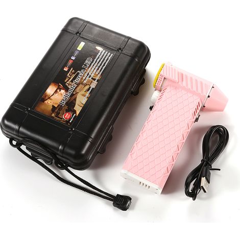 Ventilateur portable sans fil d'extérieur 110 000 tr/min, sèche-cheveux compact haute puissance, ventilateur turbo portable pour camping, vitesses réglables, souffleur de voiture sans balais