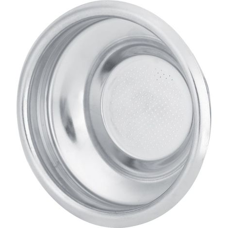 Bodenloser 58-mm-Siebträger für halbautomatische Espressomaschinen, einzelner doppelwandiger Filterkorb, einzelne Filterschale (1/4)