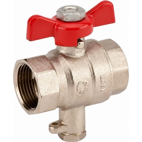 Valvola con presa 15x21 femmina/femmina "porta sensore" per contatore di energia.
