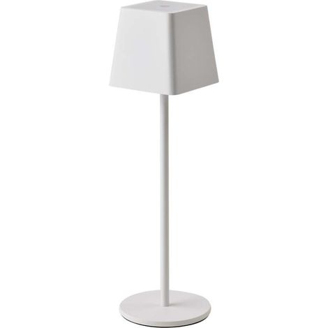 V-tac recargable led lámpara de mesa 2w 3000k 5v ip54 blanco vt-7563-w - 7691 (1/5)