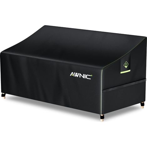 2 Seater Sofa Cover Waterproof Rattan 420D 160 x 85 x 61/71 cm (1/5)
