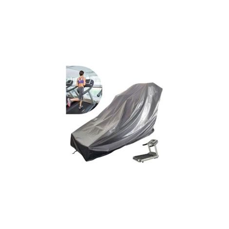 Housse imperméable pour tapis de course, idéale pour le rangement en extérieur. Housse de protection pliable et anti-poussière, résistante à la pluie et au soleil. (1/5)