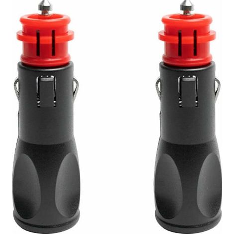 Rnemitery – Prise allume-cigare mâle 12V/24V – Adaptateur universel 120W – Installation facile – Pour charger appareils électroniques en voiture