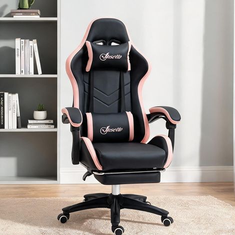 Chaise de bureau en piele PU Burete Nailon Oțel 65 x 65 x 129 cm (1/5)