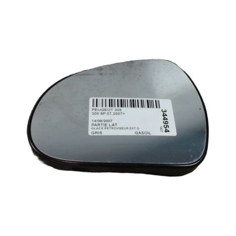 [PRODUIT D'OCCASION] Glace Retroviseur Exterieur G PEUGEOT 308 2007- ♻️ Ref Oe. 8151lx - Garantie à vie (1/3)