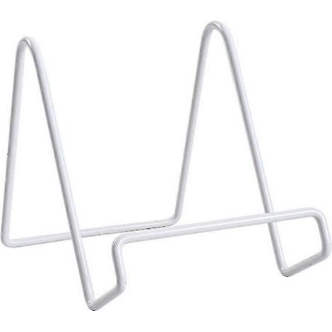 Lot de 6 cintres métalliques blancs, petits (7 x 7,5 x 10,5 cm) 2025 (1/5)