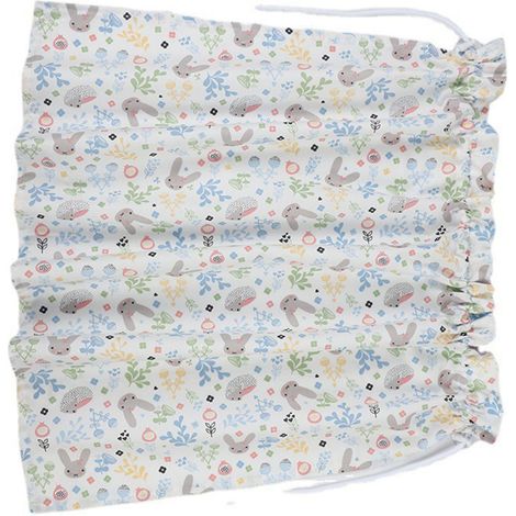 Pare-soleil à ventouses pour voiture, rideau latéral de protection solaire et d'isolation thermique à motif lapin, motif lapin (1/5)