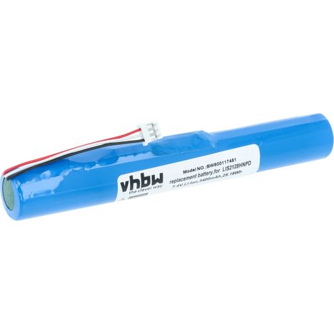 vhbw Akku Ersatz für Sony LIS2128HNPD für Lautsprecher Boxen Speaker (3400 mAh, 7,4 V, Li-Ion)