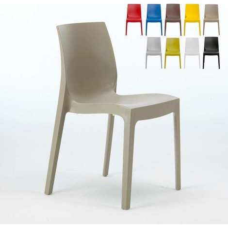 Stühle Küchenstuhl Esstischstuhl Esszimmerstuhl Grand Soleil Rome - Beige