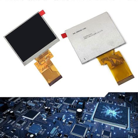 Écran LCD 3,5 pouces à large vision pour lecteur vidéo embarqué amélioré