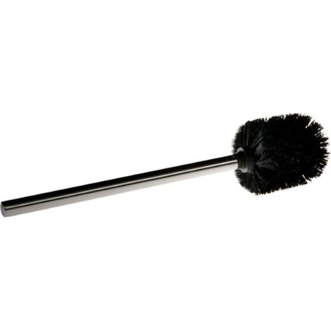Bathroom Brush with Stainless Steel Handle and Plastic