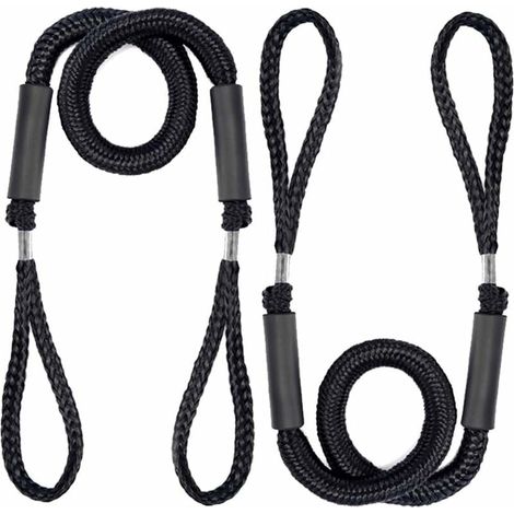 Cordon Elastique Amarre Cordon Bateau Corde d'amarrage Sangle de Mouillage Corde Élastique Amarre pour Bateau Accessoires 2 pièces (1/5)