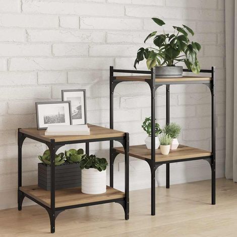 Regalbrett 4 pcs Braun 40 x 40 x 1,5 cm Holzwerkstoff