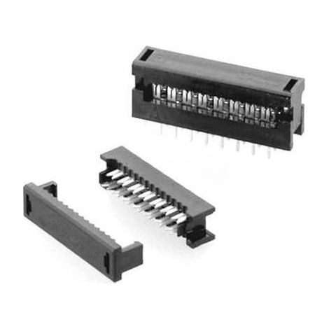 Connettore IDC maschio 16 vie da flat/ circuito stampato