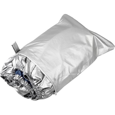 Housse de protection extérieure pour bateau, imperméable, robuste, argentée, tissu Oxford 300D réfléchissant, anti-écrasement et indéchirable, convient aux bateaux V-HULL TRI-HULL Runabouts Bass Boats (1/5)