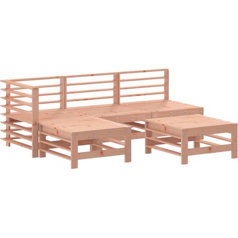 Maison Exclusive - Set Salotto da Giardino 5 pz in Legno Massello di Douglas (1/5)