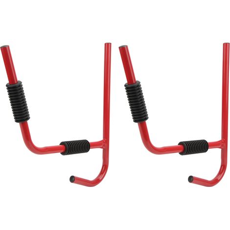 80 kg schwere Kajak-Wandhalterung aus Kohlenstoffstahl, Schwerlast-Bootsträger, Haken für Kanu, Leiter, Paddleboard, Garagenaufbewahrungszubehör (1/5)