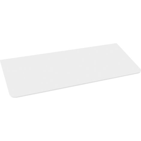 Sapho Kerala - Comptoir pour lavabo, 122x49 cm, blanc mat KR120-0101