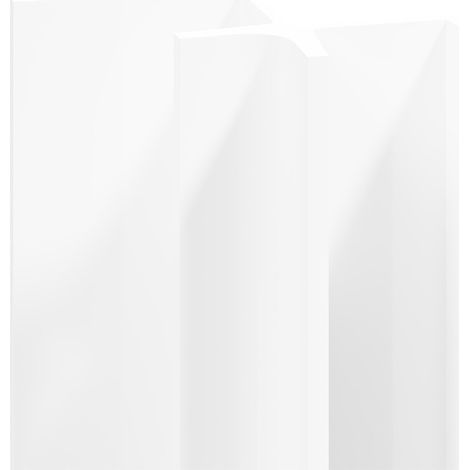 WholePanel 10mm White Wall Panel Internal Corner Trim (1/5)