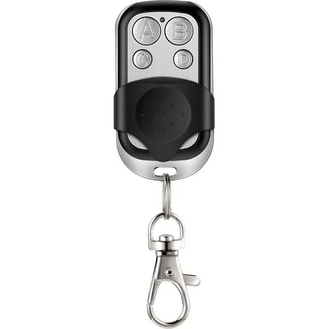 ABCD - Télécommande sans fil RF 433 MHz pour porte de garage Porte-clé électrique Télécommande (1/5)