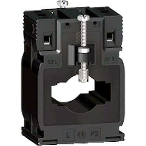 Transformador TI DIN 250/5 SCHNEIDER 26 barr 12x, 250 VA, 5 A, diseño compacto.