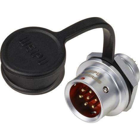 Weipu SF1212/P7 Connettore circolare Spina dritta Tot poli: 7 Serie (connettore circolare): SF12 1 pz. (1/5)