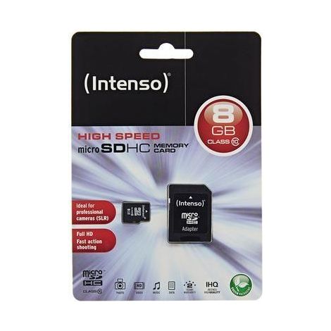 INTENSO MicroSDHC Card 3413460, 8 GB