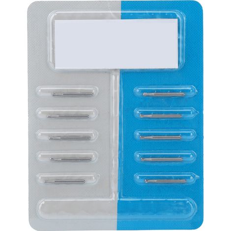 Lot de 10 fraises dentaires professionnelles en acier tungstène, accessoires de rechange pour pièce à main haute vitesse 4 (1/5)