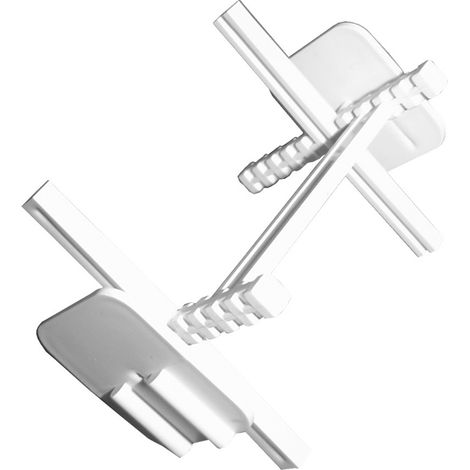 Croisillon de carreleur 10 mm – GBKRIZEK10 – 10 pièces en plastique pour brique de verre – Utilisation intérieure et extérieure
