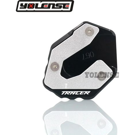 (Black-Tracer) Compatible avec YAMAHA MT-09 MT 09 MT09 Tracer 900 XSR900 : béquille latérale, extension et support pour moto, puissance maximale (1/4)
