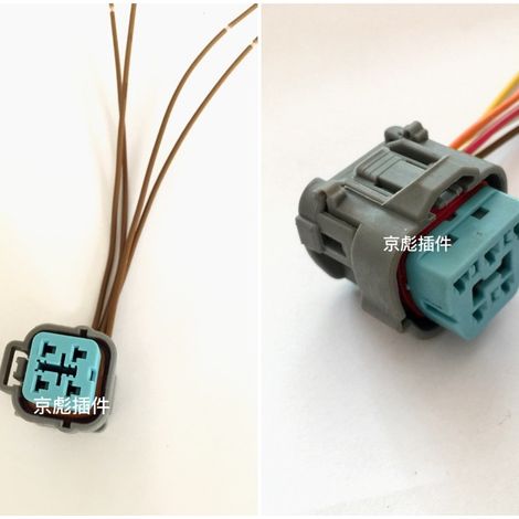 Honda Fit, City, Accord, CR-V, electronic fuel pump, electric fuel pump assembly wiring harness connector with wires (1/5)