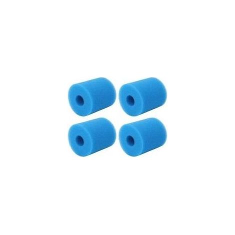 Cartridge of sponge of Filter of Pool of Type H of 4 Pieces, sponge of Replacement of Cartridges of Foam of Filter of Pool for the Pump of Pool (1/5)