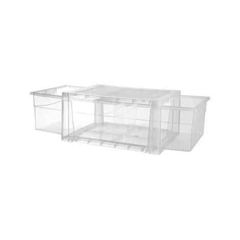 CONTENITORE 29X38XH18CM TRASPARENTE SPIDER 2 (1/2)